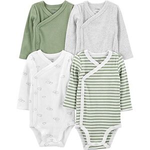 Carter's Side-Snap Unisex Little Baby Basics Bodysuit - 12m